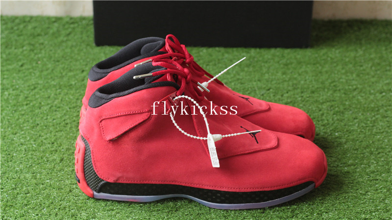 Air Jordan 18 Red Suede